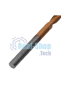 Сверло по металлу Matrix, 3,5 мм, HSS, нитридтитановое покрытие, цилиндрический хвостовик