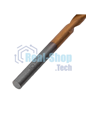 Сверло по металлу Matrix, 3,5 мм, HSS, нитридтитановое покрытие, цилиндрический хвостовик