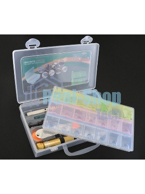 Большой набор инструментов для вскрытия телефонов и планшетов Best BST-8911A с кейсом