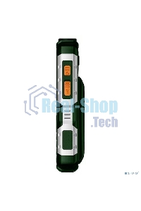 Мобильный телефон BQ 2430 Tank Power Green&silver 2.4” 240x320/32+32Mb/BT/2Sim/microSD/0.3Mp/4000mAh/Powerbank