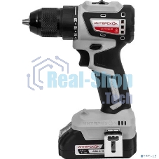 Дрель-шуруповерт аккумуляторная бесщеточная ИНТЕРСКОЛ КОМБИ ДА-13/18В 50 (2 АКБ 2 А·ч и ЗУ, кейс)