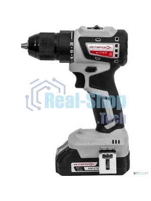 Дрель-шуруповерт ИНТЕРСКОЛ ДА-13/18В 50 КОМБИ, 18 В, 2 Ач, 50 Нм, бесщеточный