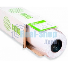 Бумага Cactus CS-PC90-152445 A0+ 1524мм-45м/90г/м2/белый CIE169% матовое универсальная (с покрытием) втулка:50.8мм (2