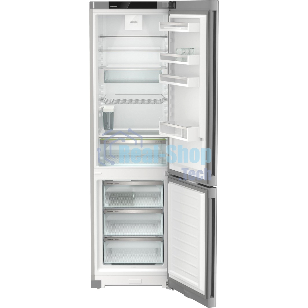Холодильник Liebherr CNsfc 574i-22 001 серебристый двухкамерный 264/92л морозилка снизу