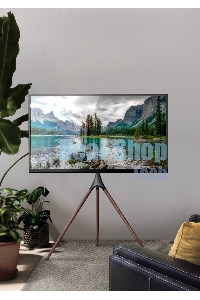 Подставка для телевизора Cactus CS-ST1246BKWN черный/орех 45