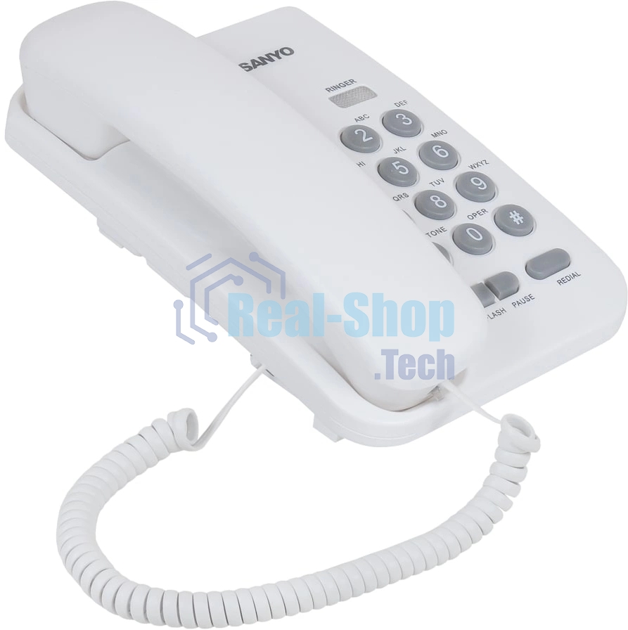 Телефон проводной SANYO RA-S108W белый