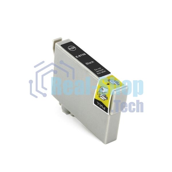 Картридж струйный NVPrint T0811 (NV-C13T11114A10) Black для Epson Stylus Photo 1410/R270/R290/R295/R390/RX590/RX610/RX615/X690/TX650/TX659/TX700/TX700W/TX710W/TX800/T50/T59 (18.2 мл) совместимый