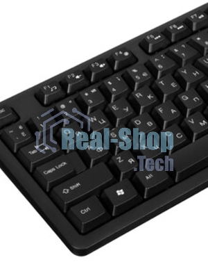 Клавиатура проводная A4Tech KKS-3, USB, черный