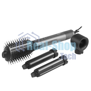 Фен-щетка Haier HHS-602 графитовый, 1400 Вт, 25 мм