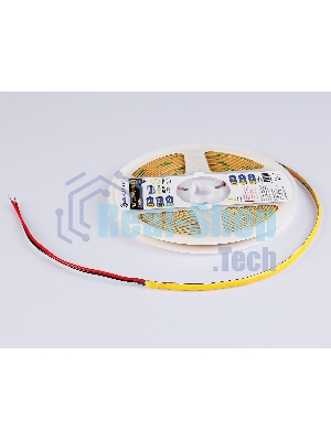 Светодиодная лента Ambrella light GS4612 COB 400Led/10W m/ 24V IP20 4500K/ 5m*5mm*2.1mm (2 конт.)