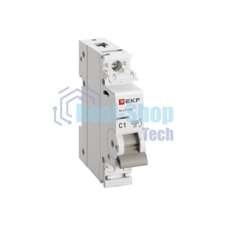 Выключатель автоматический 1п C 1А 4.5кА ВА 47-63N PROxima EKF M634101C