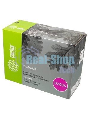 Картридж лазерный Cactus CS-D203S черный (3000 стр.) для Samsung SL-M3820D/M3820ND/M4020ND/M4020NX