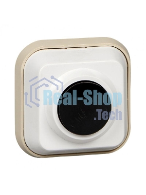 Выключатель кнопочный 250 В 0.4А для электрозвонков DIY SchE A1-04-011-I