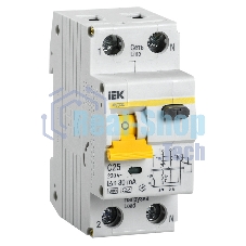 Выключатель автоматический дифференциального тока ИЭК 2п 25А/30мА CАВДТ 32 MAD22-5-025-C-30