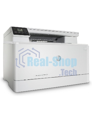 МФУ лазерное HP Color LaserJet Pro MFP M182n (7KW54A), A4, цветной, печ. до 16 стр/мин., 600 x 600 dpi (печать) 1200x1200dpi (скан.), USB, RJ-45, Air Print, Mopria
