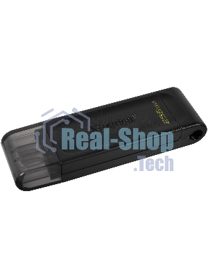 Флешка USB Kingston DataTraveler DT70 (DT70/256Gb), 256Gb, USB Type-C 3.2, R/W 70/45, черный