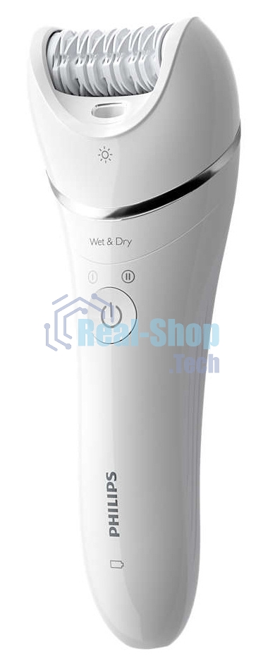 Эпилятор Philips 2 скорости, широкая головка, Wet&Dry, беспроводной