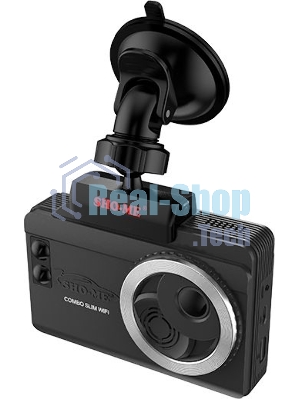 Видеорегистратор с радар-детектором Sho-Me Combo Slim WiFi GPS ГЛОНАСС