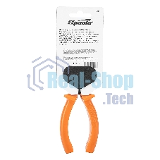 Длинногубцы Sparta Classic, 160 мм, прямые шлифованные, пластмассовые рукоятки