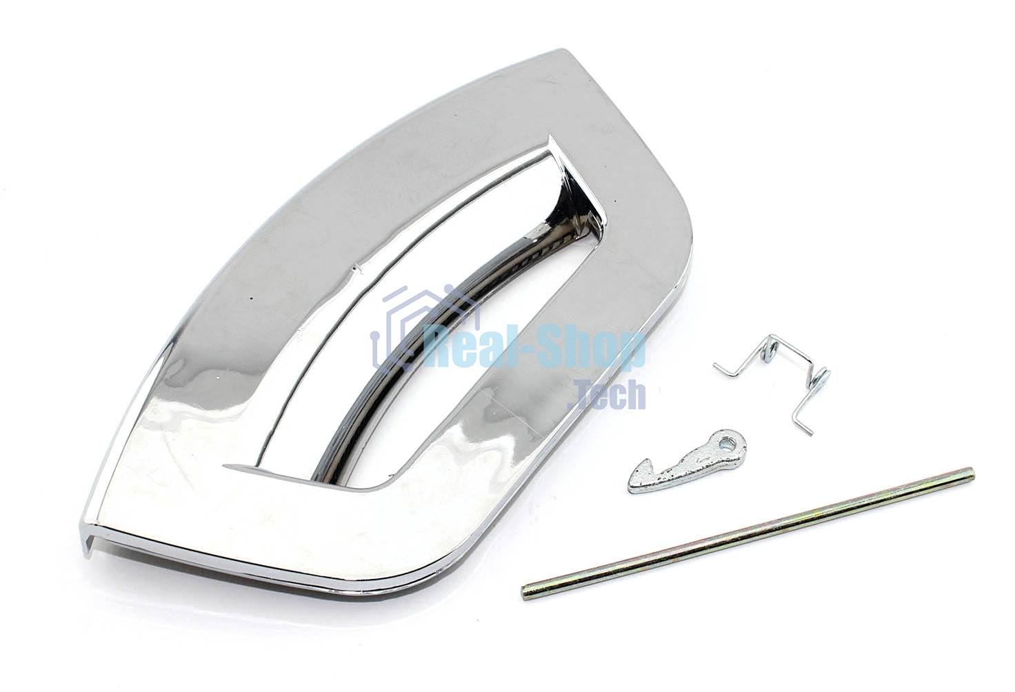 Ручка люка для стиральной машины Ariston, Hotpoint хромированная 287769