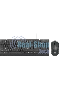 Комплект клавиатура + мышка Defender YORK C-777 RU