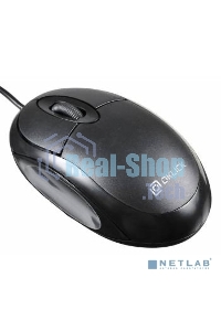 Мышь проводная Oklick 105S черный, 800 dpi, USB, кнопки - 3