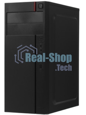 Компьютерный корпус Miditower ExeGate AA-440-AA400 (ATX, AA400 8 см, 2*USB, аудио)