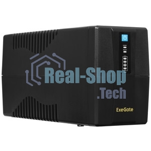 Источник бесперебойного питания ExeGate Power Back BNB-600 / 600 ВА / 360 Вт / 2 x CEE 7 (евророзетка)