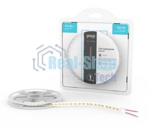 Лента светодиодная Basic Gauss 12V 9,6W/m 624lm/m 4000K IP20 LED 3m 1/100