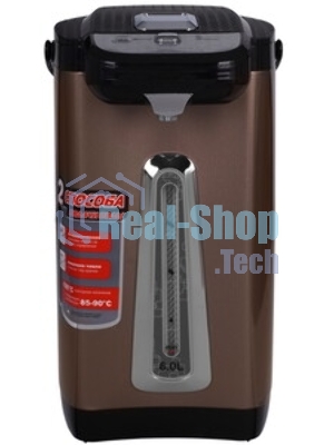 Термопот Sakura SA-1346BR 6.0 л подсветка коричневый