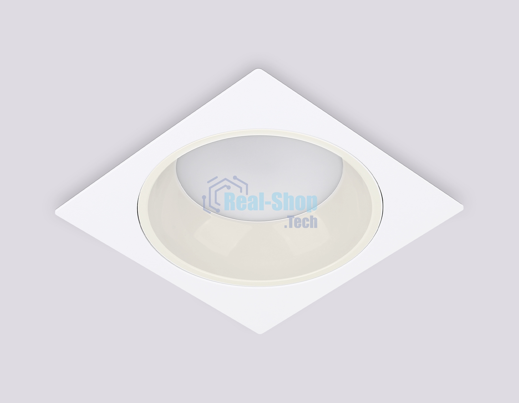 Светильник Ambrella light TN52341 SWH/GWH белый песок/белый глянец GX53 max 12W 115*115*25