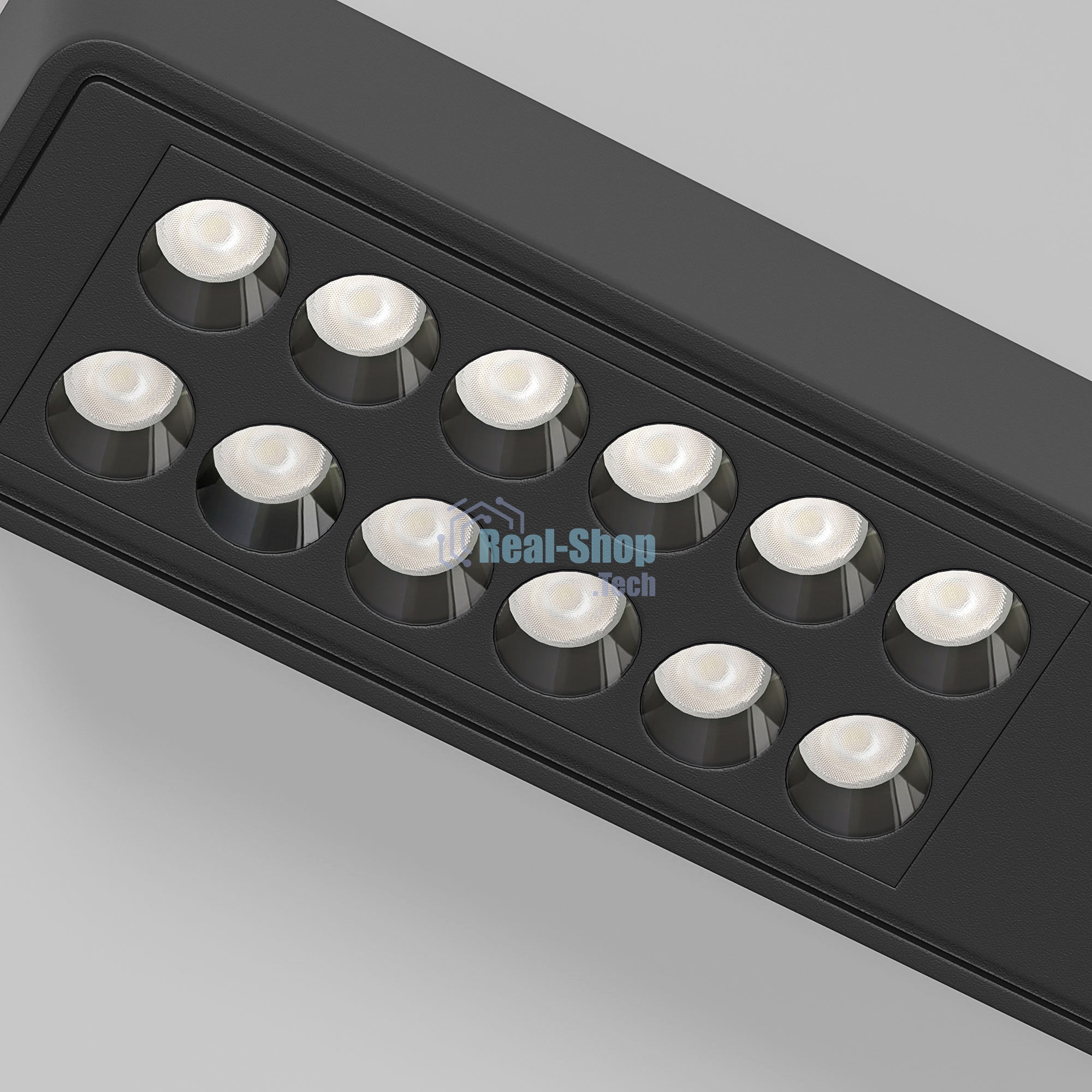 25114/LED 9W 4000K / Светильник потолочный светодиодный / черный