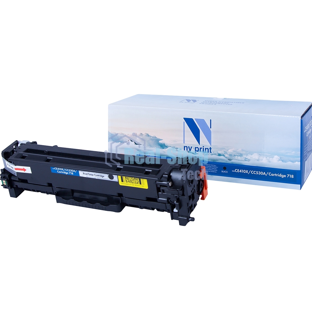 Картридж лазерный NVPrint совместимый HP CE410X/CC530A/Canon 718 Black для LaserJet Color M351a/M375nw/M451dn/M451dw/M451nw/M475dn/M475dw/CP2025/CP2025dn/CP2025n/MFP-CM2320fx/CM2320n/Canon i-SENSYS LBP-7200Cdn/7210Cdn/7660Cdn/7680Cх/MF8330Cdn/8340Cdn/8350Cdn/8360Cdn/8380Cdw/8540Cdn/8550Cdn/8580Cdw (4000k)