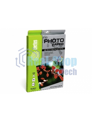 Фотобумага Cactus CS-GA423050 глянцевая А4 230 г/м2 50 листов