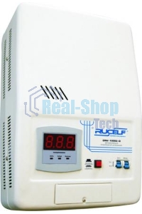 Стабилизатор RUCELF SRW-12000-Dоднофазный, цифровой 220В 12000ВА вх.:130-270В настенный