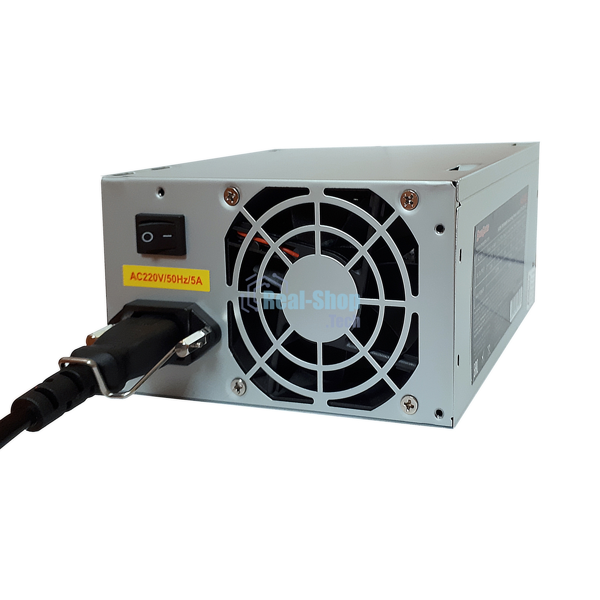 Блок питания ExeGate CP550 (EX282078RUS), 550Вт, 80мм, серебряный