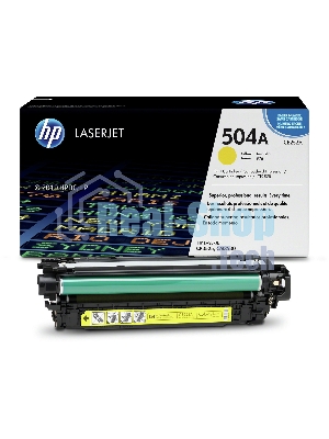 Картридж лазерный HP CE252A желтый для CLJ CM3530/CP3525 7000 стр.
