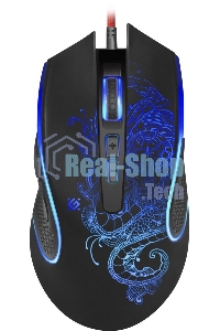 Мышь проводная Defender Venom GM-640L черный, 3200 dpi, USB, кнопки - 8