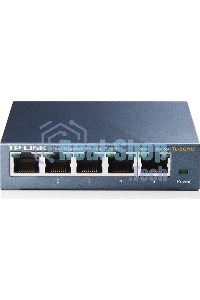 Коммутатор TP-Link SOHO TL-SG105 5-port Desktop Gigabit Switch, 5 10/100/1000M RJ45 ports, metal case