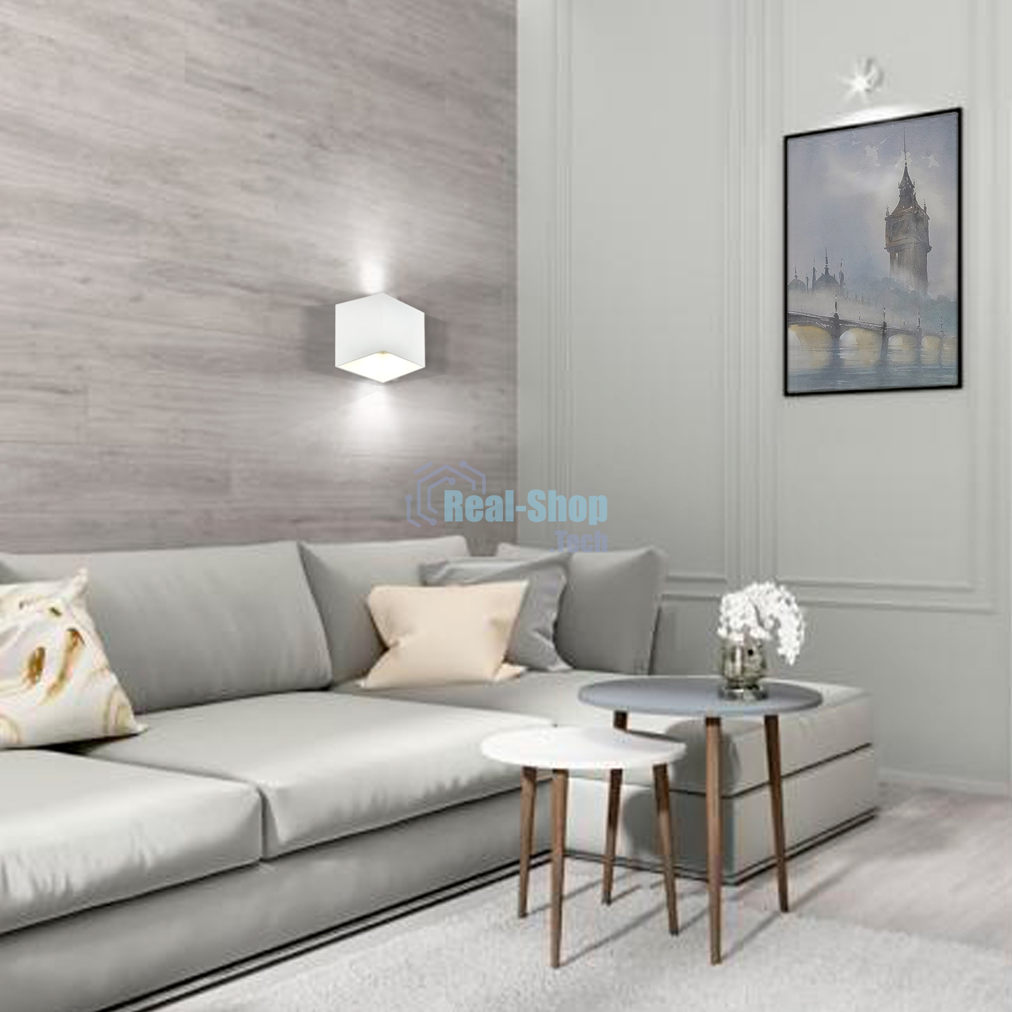 Бра HIPER H815-9 LED 6Вт 4000К белый