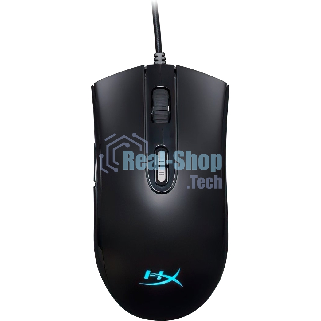 Мышь проводная HyperX Pulsfire Core черный, 6200 dpi, USB, кнопки - 7
