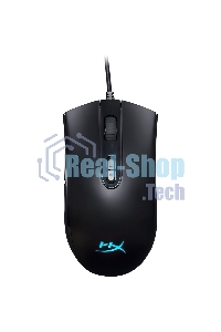 Мышь проводная HyperX Pulsfire Core черный, 6200 dpi, USB, кнопки - 7