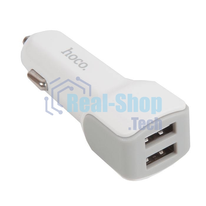 Авто ЗУ/HOCO HC-78005 Z23/2 USB/Выход: 12W/белый