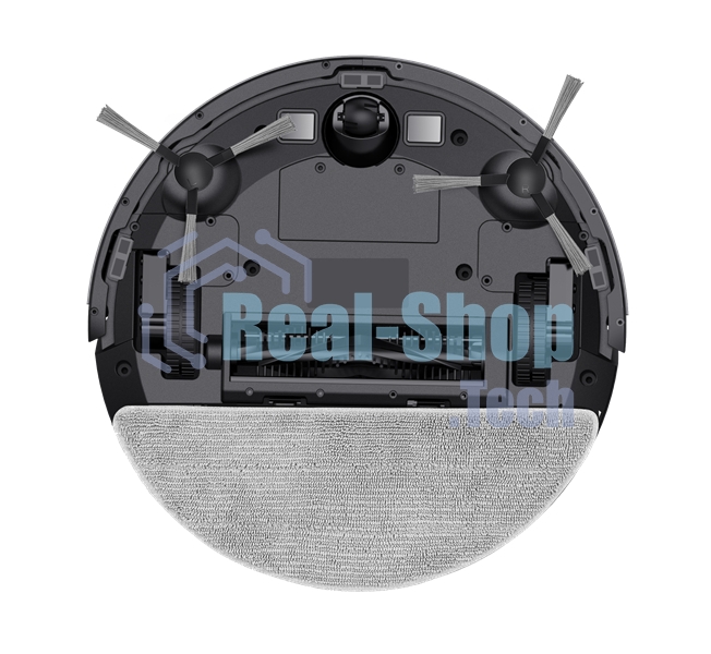 Робот-пылесос Irbis Peach 0121 черный, 2500 мА·ч Li-ion, уборка влажная/сухая, пылесборник контейнер 0.2 л