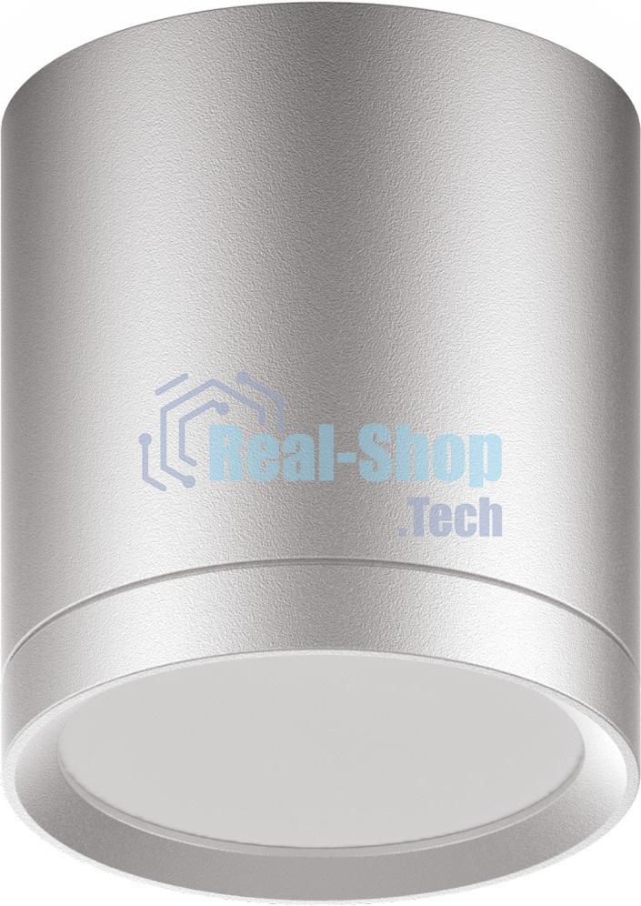 Светильник Gauss Хром/Сатин LED накладной с рассеивателем 6W 4100K 68х75мм 1/30