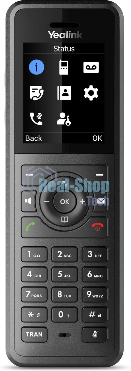 Телефон SIP Yealink W77P черный