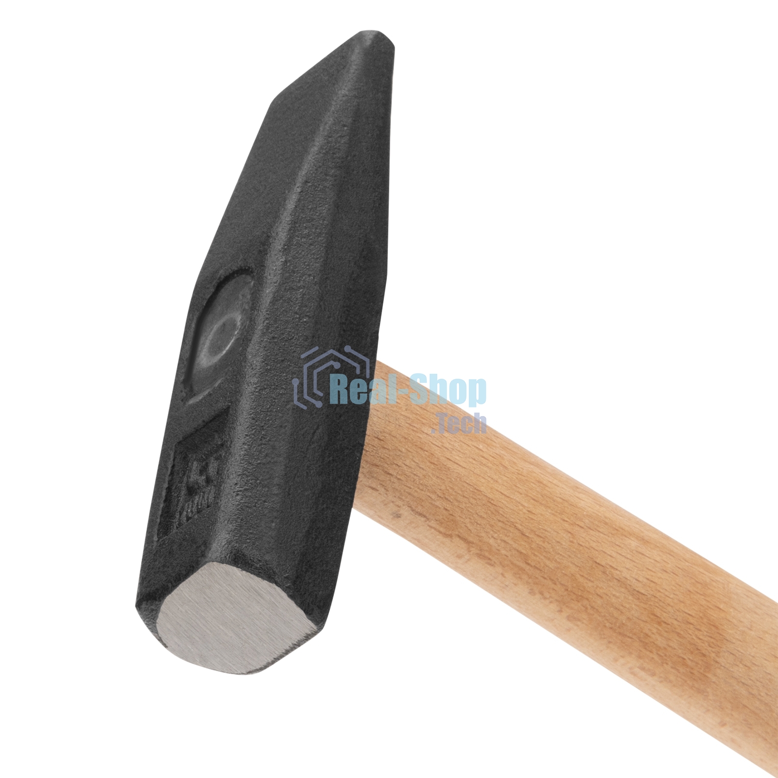 Молоток Сибртех 10211 слесарный, 200 г, квадратный боек, деревянная рукоятка