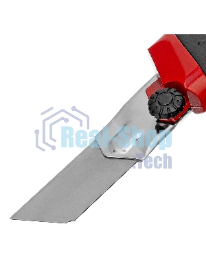 Нож Matrix, 25 мм, выдвижное лезвие, усиленная метал. направляющая, метал. обрезин. ручка