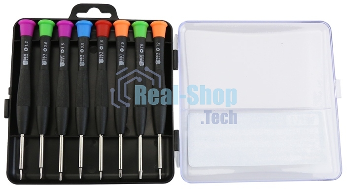 Набор отверток Best BST-8801B 8 в 1 черный