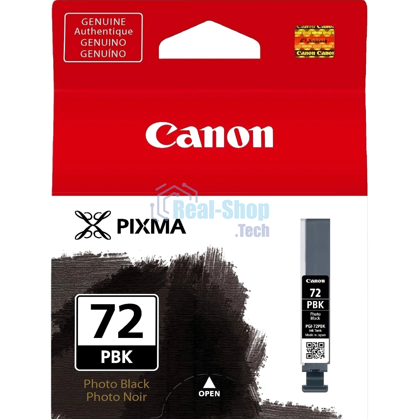 Картридж струйный Canon PGI-72PBK (6403B001) фото черный (510 стр.) для Canon PRO-10